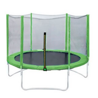 Батут DFC TRAMPOLINE FITNESS 6FT-TR-LG зелёный с внешней защитной сеткой