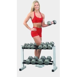 Подставка для гантельного ряда (5 пар) body solid powerline pdr282 %Future_395 (фото 1)