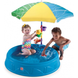 Бассейн для малышей STEP2 с зонтиком