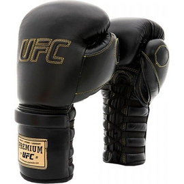 Премиальные тренировочные перчатки UFC на шнуровке 18  унций