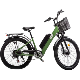 Электровелосипед FURENDO E-BUTTERFLY 350 зеленый