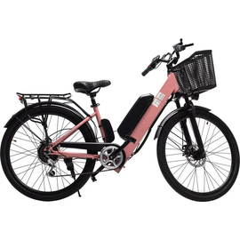 Электровелосипед FURENDO E-BUTTERFLY 350 розовый