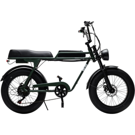 Электровелосипед FURENDO E-TANK 500 зеленый матовый