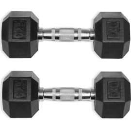 Гексагональные обрезиненные гантели ultra gym ряд от 27,5 до 40 кг %Future_395 (фото 1)