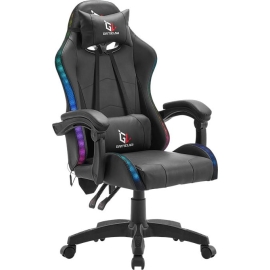 Кресло компьютерное игровое gamelab tetra rgb black %Future_395 (фото 1)