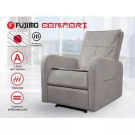 Кресло-реклайнер механический с массажем fujimo comfort chair f3005 vmf mouse %Future_395 (фото 1)
