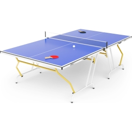 Теннисный стол unix line simple indoor 12mm mdf (blue) %Future_395 (фото 1)
