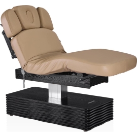 Электрический стационарный массажный стол mizomed ness-c salon-walnut с электроприводом мокко бежевый %Future_395 (фото 1)