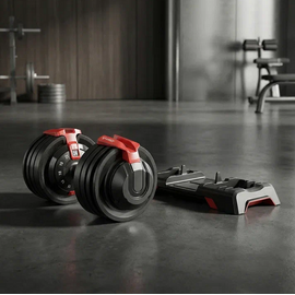 Гантель 24кг регулируемая hyfit, single, d7070 %Future_395 (фото 1)