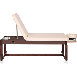 Массажный стационарный стол mizomed essence-tilt set3s30+h, бежевый %Future_395 (фото 1)
