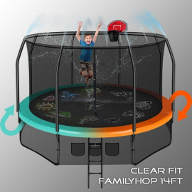 Батут CLEAR FIT FAMILY HOP 14 FT