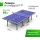 Теннисный стол unix line indoor 15 mm mdf (blue) %Future_395 (фото 1)