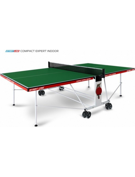 Теннисный стол для помещений start line compact expert indoor green %Future_395 (фото 1)