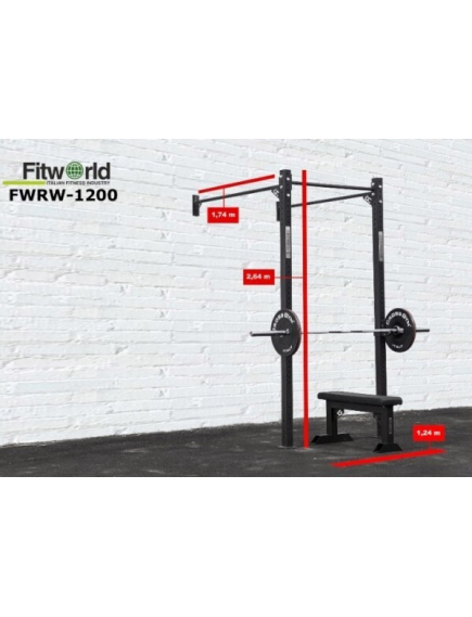 Рама для функционального тренинга fitworld fwrw-1200 с креплением к стене %Future_395 (фото 1)