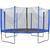 Батут КАПРИЗУН с лестницей и внешней сеткой 360 см синий, изображение 5