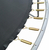 Батут КАПРИЗУН с лестницей и внешней сеткой 360 см синий, изображение 7