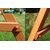 Качели деревянные SLP SYSTEMS 2 секции + качели TS40, зеленая (гнездо) + лодочка красная slpwk-01, изображение 2