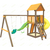 Детская площадка IGRAGRAD ПАНДА ФАНИ с винтовой трубой, изображение 3