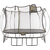 Батут SPRINGFREE квадратный S113 HW с корзиной для мяча и колесиками, изображение 2