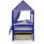 Крыша текстильная БЕЛЬМАРКО для кровати-домика SVOGEN зигзаги синие, изображение 4