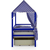 Крыша текстильная БЕЛЬМАРКО для кровати-домика SVOGEN зигзаги синие, изображение 5