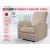 Массажное кресло реклайнер fujimo comfort chair f3005 fmf ваниль %Future_395 (фото 1)