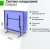 Теннисный стол unix line indoor 15 mm mdf (blue) %Future_395 (фото 4)
