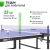 Теннисный стол unix line indoor 15 mm mdf (blue) %Future_395 (фото 10)