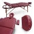 Массажный стол unix med comfort 3 section burgundy %Future_395 (фото 15)