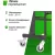 Теннисный стол unix line indoor 16 mm mdf (green) %Future_395 (фото 4)
