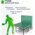 Теннисный стол unix line indoor 16 mm mdf (green) %Future_395 (фото 9)
