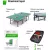 Теннисный стол unix line indoor 16 mm mdf (green) %Future_395 (фото 14)