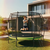 Батут каркасный 240см (8фут), scholle, jumper, с защитной сеткой и лестницей, зеленый %Future_395 (фото 1)
