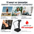 Виброплатформа unix fit вертикальная / improve 2 in 1 black %Future_395 (фото 13)