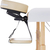 Массажный стол dfc nirvana, relax, дерев. ножки, цвет бежевый + кремовый %Future_395 (фото 17)