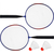 Набор для бадминтона (2 ракетки, 2 волана, чехол), изображение 3