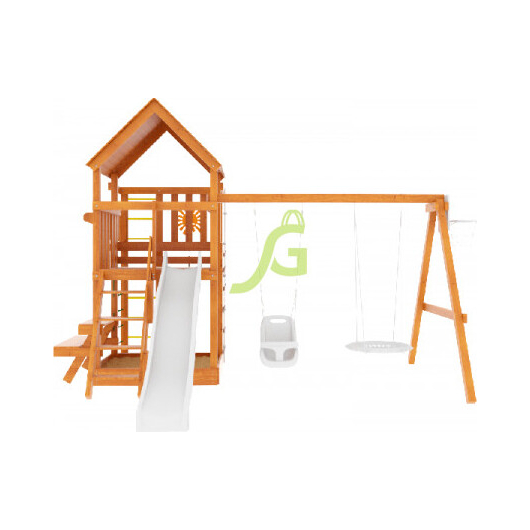 Детская площадка IGRAGRAD КРАФТ PRO окрашенная, изображение 6