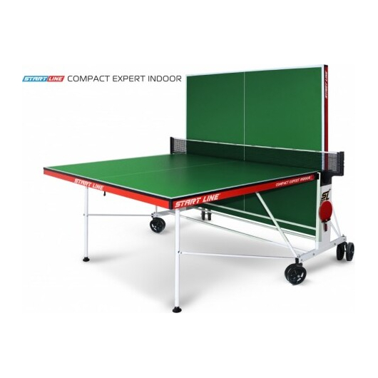 Теннисный стол для помещений START LINE COMPACT EXPERT INDOOR GREEN, изображение 3