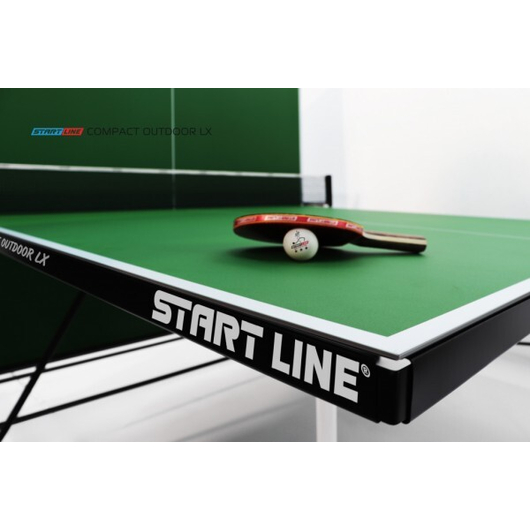 Всепогодный теннисный стол START LINE COMPACT OUTDOOR LX GREEN, изображение 4