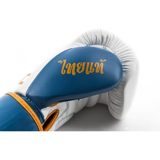 Перчатки для бокса UFC TRUE THAI Blue/White 14 унций, изображение 9
