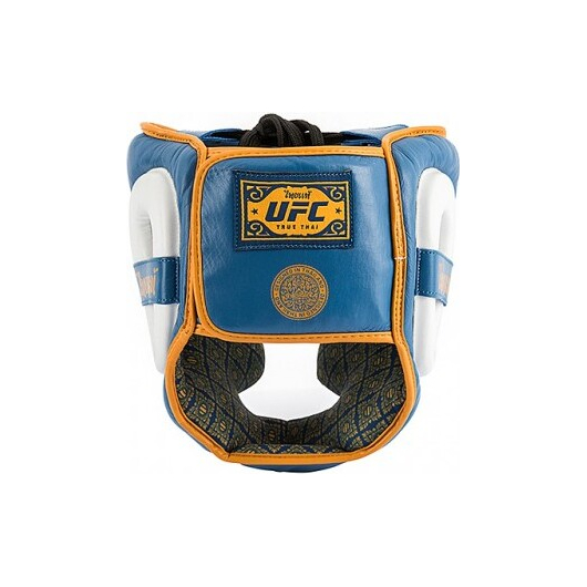 Шлем для бокса синий/белый UFC True Thai, размер L, изображение 3