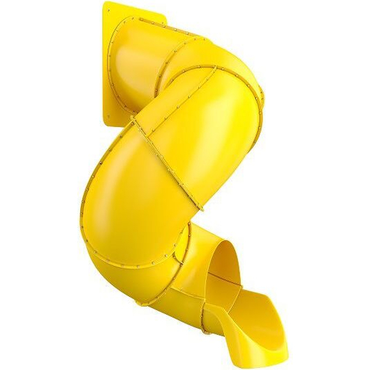 Винтовая горка для платформы h=1,5 m (5') цвет желтый, изображение 2