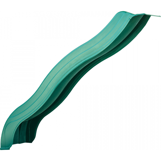 Горка пластиковая цвет зеленый 2,30 m для платформы 1,2-1,25 м, изображение 2