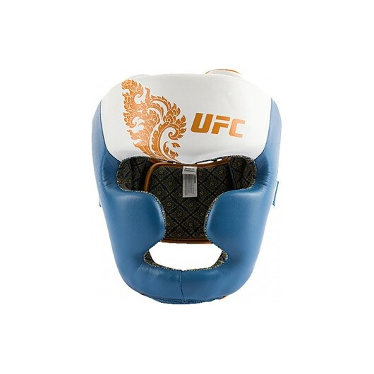 Шлем для бокса синий/белый UFC True Thai, размер L