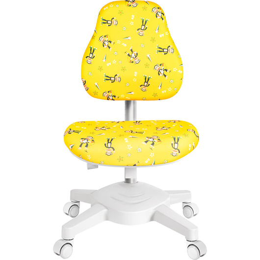Детское кресло QP-PARTU 210060 Anatomica Armata желтый с обезьянками, изображение 4