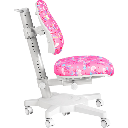 Детское кресло QP-PARTU 210065 Anatomica Armata розовый с цветными сердечками, изображение 2