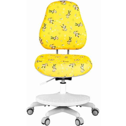 Детское кресло QP-PARTU 210565 Anatomica Ragenta желтый с обезьянками, изображение 3