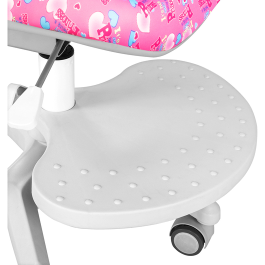 Детское кресло QP-PARTU 210578 Anatomica Ragenta розовый с цветными сердечками, изображение 6