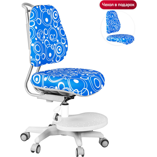 Детское кресло QP-PARTU 210567 Anatomica Ragenta синий с мыльными пузырями