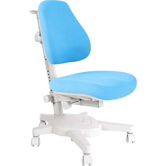 Комплект QP-PARTU 214530 Anatomica Premium Granda Plus парта + кресло + тумба + надстройка + органайзер белый/голубой с голубым креслом Armata, изображение 9